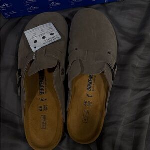 Birkenstock Men's Slip-On Loafers - Taupe
